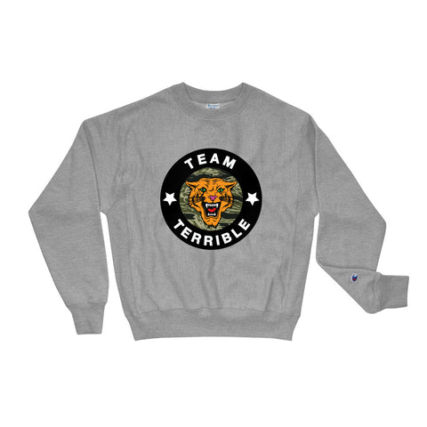Tiger camo logo Crewneck sweater.